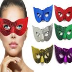 Samur 6 Renk 6 Adet Metalize Ekstra Parlak Maske Model Parti Gözlüğü