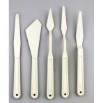 Samur-Avega Spatula Setı Plastık 5 Lı