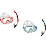Samurai Cosmos Maske & Şnorkel Set Pc Lens - Mavi - Şeffaf