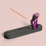 Samuray Figürlü Tütsülük ve Tütsü Saklama Kutusu – 3D Yazıcı Üretim | Dekoratif Tütsülük | Uzak Doğu Temalı Dekoratif Obje | Meditasyon, Zen Alanı, Hediye ve Ev Dekoru İçin Uygun