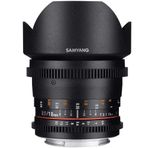 Samyang 10 mm T3.1 Nano APS-C Video-DSLR WideAngle Lens