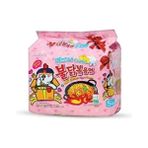 Samyang 5 Pcs Buldak Carbonara Ramen Kore Menşeli Lezzetli Noodle Paketi