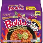 Samyang Buldak Habanero Lime Acılı Noodle 135 g X 5 Paket – Ekşi Lime & Habanero Biberli Kore Usulü Hazır Erişte