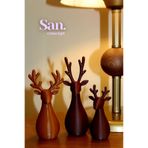 San Concept 3’lü Modern Dekoratif Geyik Biblo Seti/ Modern Yılbaşı Dekorasyonu