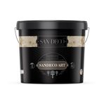 SAN DECO ART Sedef Efektli Grenli Dekoratif Kaplama SILVER 2,5L