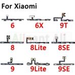 San Gold Orijinal Düğme Sessiz Anahtar Anahtarı Açık Kapalı Ses Güç Flex Kablo Xiaomi Mi 6 6x8 8se 9 9t 9se Se Lite Pro Artı (Yurt Dışından)