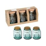 San Mıguel 3Lü Kavanoz Seti 250Cc - 250 ml - Beyaz