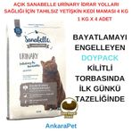 Sanabelle Urinary İdrar Yolu Problemli Kediler İçin 4 kg Kedi Maması