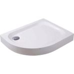 Sanacryl 80x130 Paneli Oval Duş Teknesi sağ