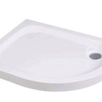 Sanacryl 80x150 Panelli Oval Duş Teknesi (sol)