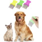 Sanal Trend Bit Pire Tarağı Saç Temizleme Saplı Saç Bakım Tarak Kedi Köpek Tüy Toplama 1 Adet - Çok Renkli