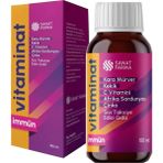Sanat Farma Vitaminat Immün Kara Mürver C Vitamini Çinko Sıvı Takviye Edici 150 ml STT:09-2027