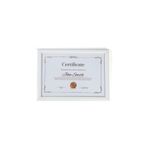 Sanat fotoğraf A4 Çerçeve Beyaz Kırılmaz Pvc Camlı 21x30 Sertifika Diploma Belge Fotoğraf Için 002
