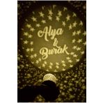 Sanat Hediyelik Kişiye özel İsimli Gece Lambası / Star Master/ Sevgili / 14 Şubat / Doğum Günü / Hediye