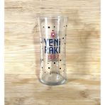 Sanat Taciri 1 Adet Yeni Yıl Temalı Yeni Rakı Bardağı - Şeffaf