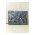 SANAT TACİRİ 19X14Cm Avupa Kalay Tablo Dökme Kalaydan Kalip Tablo EK5631301