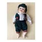 SANAT TACİRİ 33Cm Ifadeli Porselen Bebek Gamzeli Porselen Oyuncak Bebek No 73