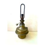 SANAT TACİRİ 37Cm Fransiz Pirinç Gaz Lambasi Asansörlü Gaz Lambasi EK5Y34EFD