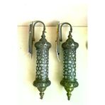 SANAT TACİRİ 55Cm 2 Adet Antika Bronz Pirinç Karişimi Lamba Bahçe Lambasi EK303239