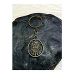 SANAT TACİRİ Bronz Renkte Osmanli Armasi Metal Anahtarlik