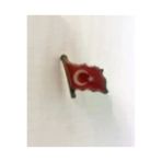 SANAT TACİRİ Dalgalı Türk Bayrağı Rozet Yaka Rozeti Broş EK67JRT43FD