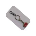SANAT TACİRİ -- Türk Bayrağı Çift Taraflı Metal Anahtarlık 13Cm 370696027