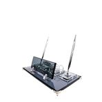 SANATBLOĞU KRİSTAL FÜME SET MASA İSİMLİĞİ PREMİUM ŞIK OFİS HEDİYELİK CLK-576