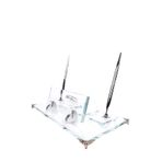 SANATBLOĞU KRİSTAL ŞEFFAF MASA İSİMLİK PREMİUM ŞIK OFİS HEDİYELİK CLK-1622