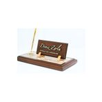 SANATBLOĞU MERMER ve AHŞAP KALEMLİ İSİMLİK, MASA ÜSTÜ İSİMLİK CLK-1585