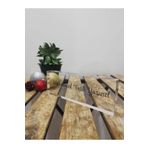 SANATBLOĞU Ofis Masası İsim Plakası Dekoru Şeffaf Kristal Cam Özel İsim Plakaları - (20 x 6) 034 CLK-1242