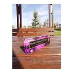 SANATBLOĞU Ofis Masası İsim Plakası Dekoru Şeffaf Kristal Cam Özel İsim Plakaları - (20 x 6) 036 CLK-811