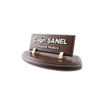 SANATBLOĞU YARIM OVAL AHŞAP MASA İSİMLİĞİ CLK-1438
