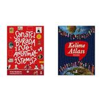 Sanatçı Burada Ne Anlatmak İstemiş? (Ciltli): (Müze Maketi ve Çıkartma Hediyeli) & Kelime Atlası (2 Kitap Set)