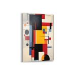 Sanatsal Cam Tablo - Abstrakt Sanat - Dikey Motif 17-005, 140 x 90