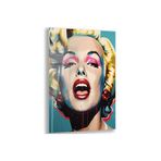 Sanatsal Cam Tablo - Pop Art - Dikey Motif 05-004, 140 x 90