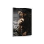 Sanatsal Cam Tablo - Rönesans - Dikey Motif 15-003, 45 x 30