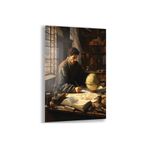 Sanatsal Cam Tablo - Rönesans - Dikey Motif 15-007, 65 x 45