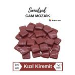Sanatsal Mozaik Sanatsal Cam Mozaik Taşı (17x17mm 100gr)