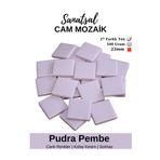 Sanatsal Mozaik Sanatsal Cam Mozaik Taşı (22x22mm 100gr)