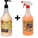 Sanayi Kimya Ponza'lı (Talaşlı) El Temizleme Kremi Sabunu 1 kg & Susuz Motor Temizleyici Konsantre (1/5) 1 Litre