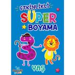 Sancak Çocuk Etkinlikli Süper Boyama 3 Yaş Üstü