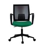 Sancak Mesh Ofis Sandalyesi, Metal Ayaklı, Koyu Yeşil