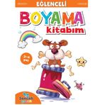Sancak Yayınları Eğlenceli Boyama Kitabım - Turuncu Kitap 2-