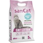 Sancat 5 lt Marsilya Sabunu Kokulu Premium Beyaz Kedi Kumu
