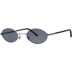 Sanches Unisex Koyu Gri Cam Polarize Oval Güneş Gözlüğü 6005 - Şeker Pembe