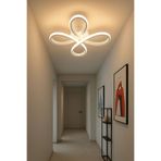 Sanctum Salda Modern Beyaz Plafonyer Ultra Power Beyaz Ledli Avize - Çap 40 cm