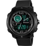 Sanda 762 Su Geçirmez Erkek Ectronic Saat Gri (Yurt Dışından)