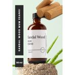 Sandal Wood Mum Esansı 50 Ml, Yüksek Kalite Mum Esansı, Mum Koku Esansı, Soya Wax Esansı 50ML - Beyaz - Adet