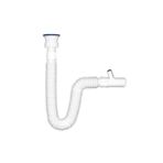 Sandalcılar Körüklü Sifon - Çiftli Lavabo Sifonu - Çift Çıkışlı Sifon