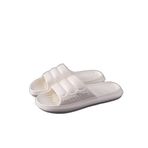 Sandaletler Moda Kişilik Banyo Banyo Ev Terlikleri İç Mekan Moda Tek Kelime Parmak Arası Ev Çift Modelleri Sevimli Kadın Sandalet Terlik Duş Terliği Kanepe (Renk: Beyaz, Beden: 40-41)